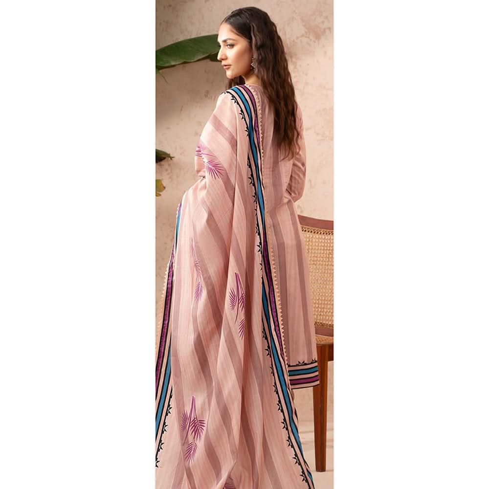 Anum Classic Digital Printed Lawn Unstitched Suit 3Pcs V 1 - 1, Women, 3Pcs Shalwar Suit, Al-Zohaib Textiles, Chase Value