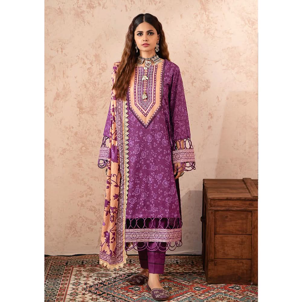 Anum Classic Digital Printed Lawn Unstitched Suit 3Pcs V 1 - 7, Women, 3Pcs Shalwar Suit, Al-Zohaib Textiles, Chase Value