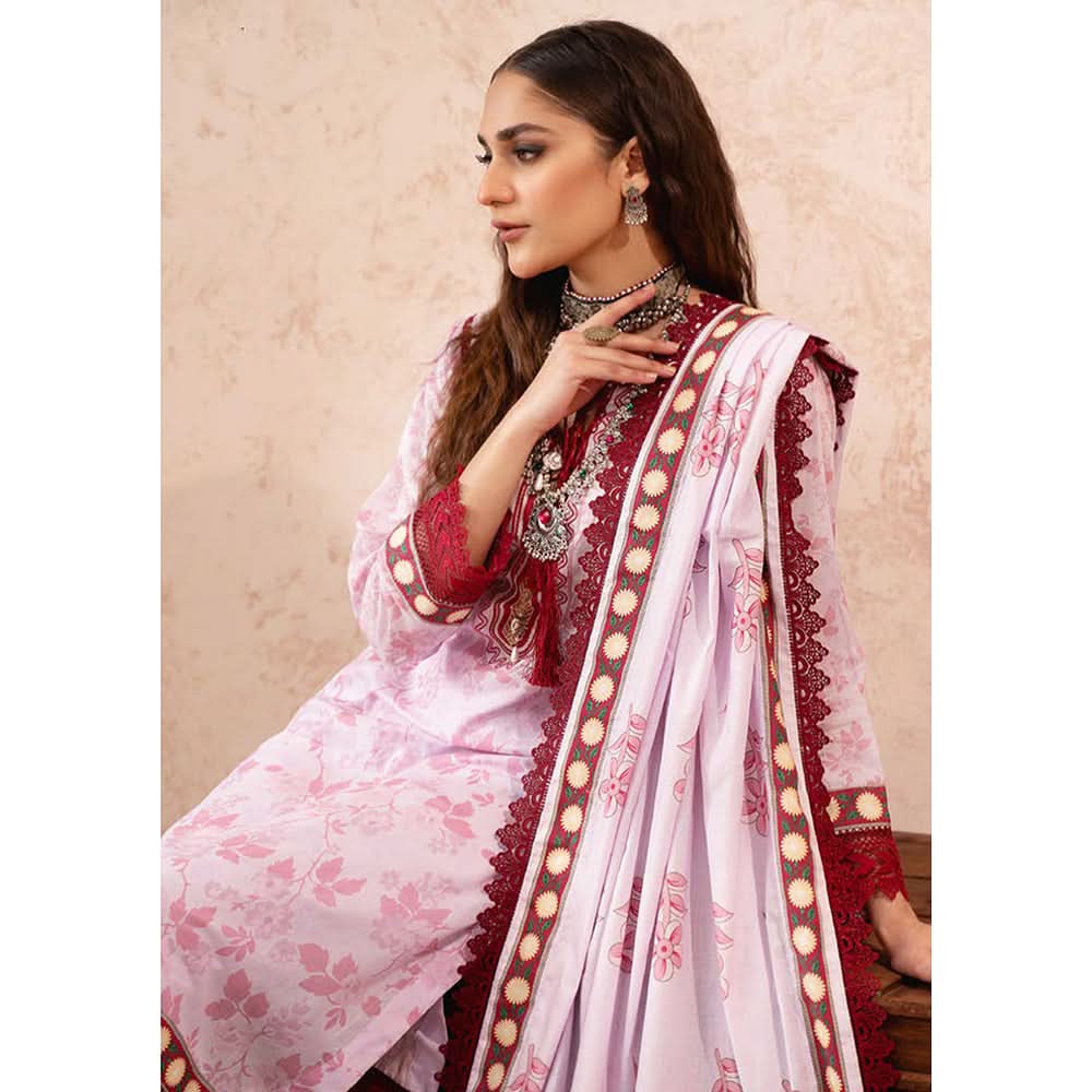 Anum Classic Digital Printed Lawn Unstitched Suit 3Pcs V 1 - 2, Women, 3Pcs Shalwar Suit, Al-Zohaib Textiles, Chase Value