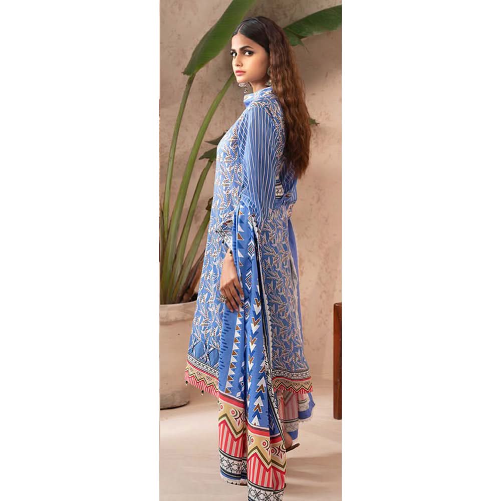 Anum Classic Digital Printed Lawn Unstitched Suit 3Pcs V 1 - 10, Women, 3Pcs Shalwar Suit, Al-Zohaib Textiles, Chase Value