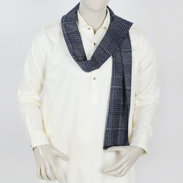 Men's Muffler - Navy Blue