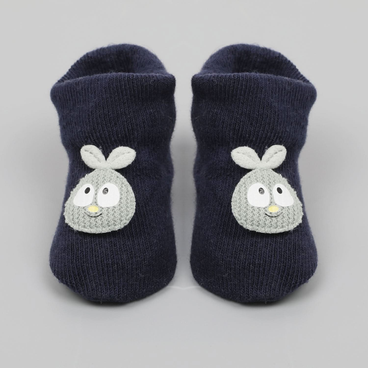 Newborn Card Booties - Grey, Newborn Caps, Shoes & Socks, Chase Value, Chase Value