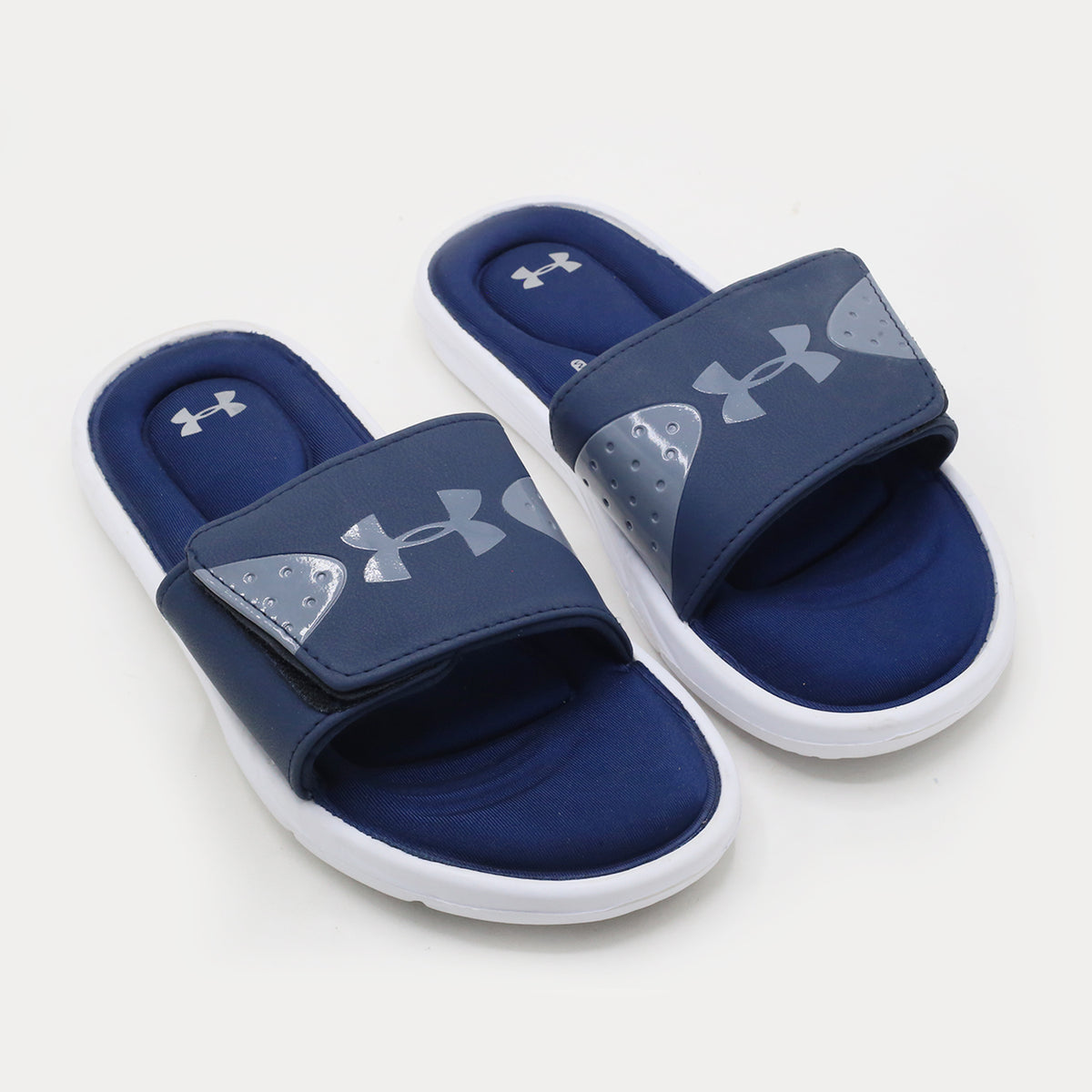 Men's Slider - Navy Blue, Men's Slippers, Chase Value, Chase Value