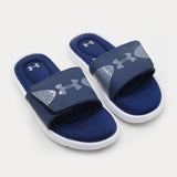 Men's Slider - Navy Blue, Men's Slippers, Chase Value, Chase Value