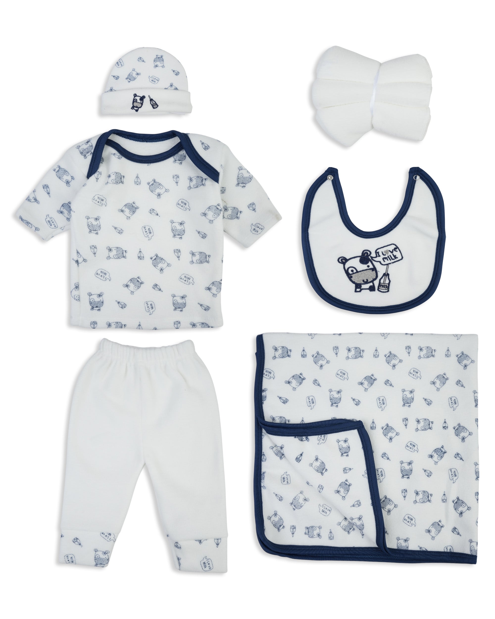 Newborn 9-Piece Hanger Set – Milk, Newborn Gift Set, Chase Value, Chase Value