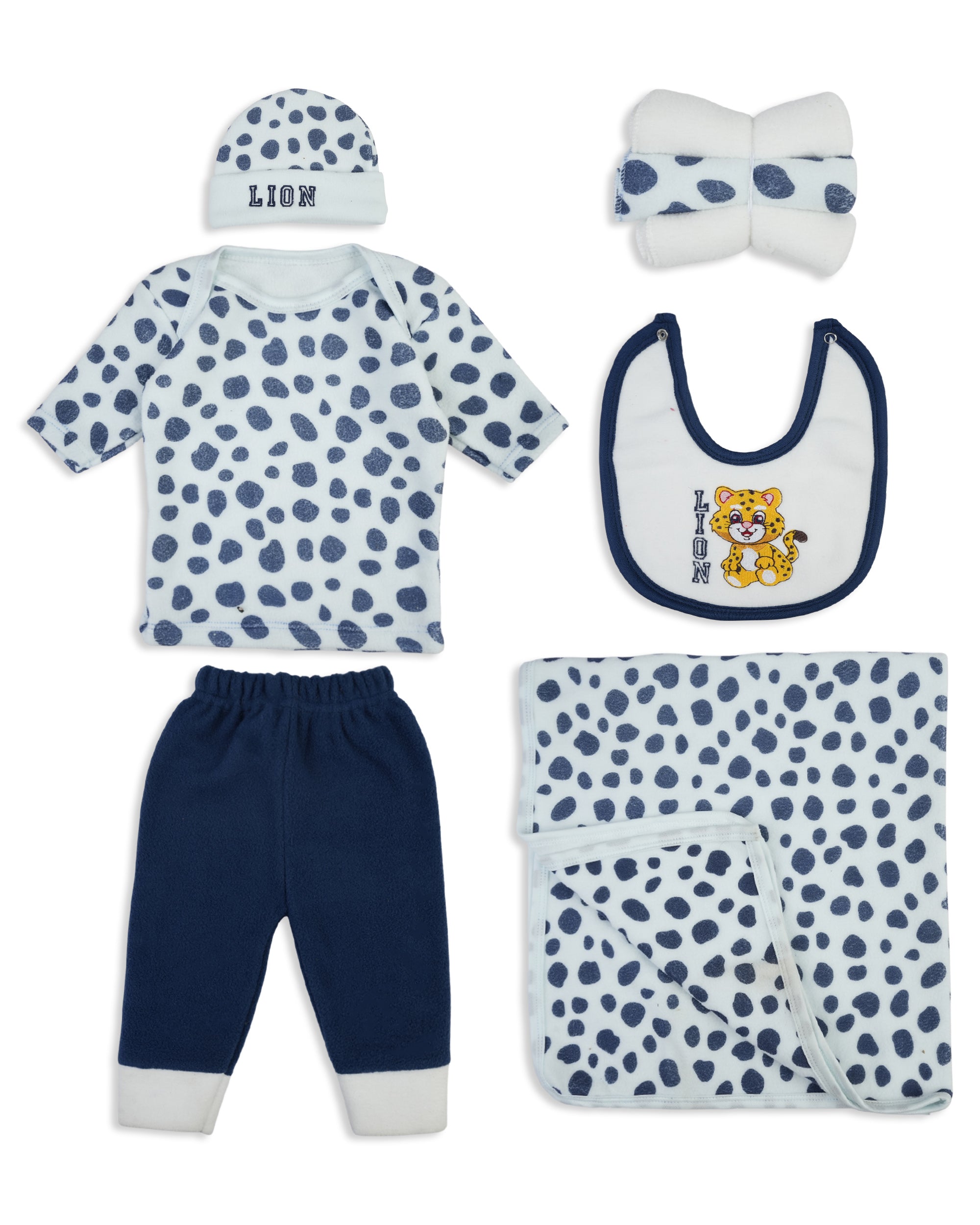 Newborn 9-Piece Hanger Set – Lion, Newborn Gift Set, Chase Value, Chase Value