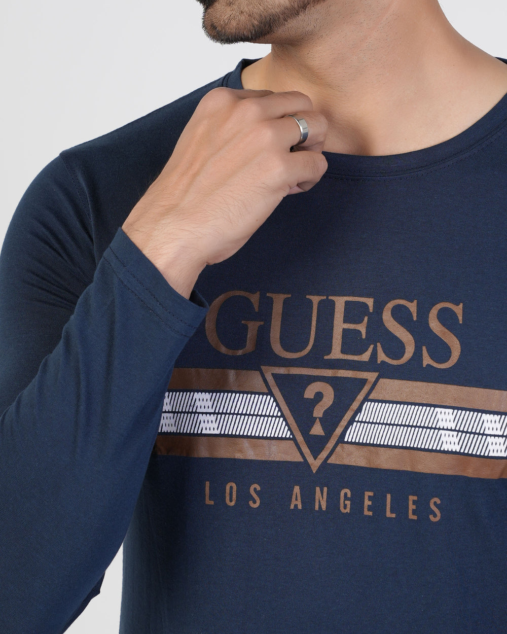 Men’s Printed Full Sleeves T-Shirt, Men's T-Shirts & Polos, Chase Value, Chase Value