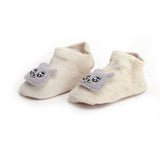 Newborn Booties Cards - Off White, Newborn Caps, Shoes & Socks, Chase Value, Chase Value