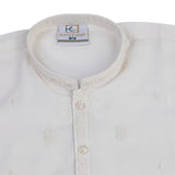 Boys Embroidered Shalwar Suit - Off White, Boys Shalwar Kameez, Chase Value, Chase Value