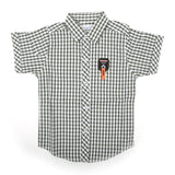 Boys Half Sleeves Causal Shirt - Olive Green, Boys Shirts, Chase Value, Chase Value