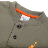 Boys Full Sleeves SweatShirt - Light Olive, Boys Hoodies & Sweat Shirts, Chase Value, Chase Value
