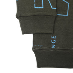 Boys Full Sleeves SweatShirt - Olive
