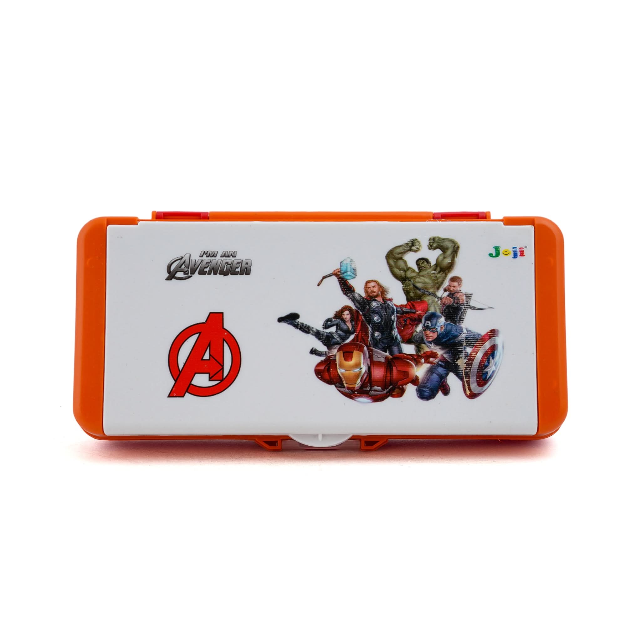 Pencil Box - Orange, Stationery Pouch & Box, Chase Value, Chase Value