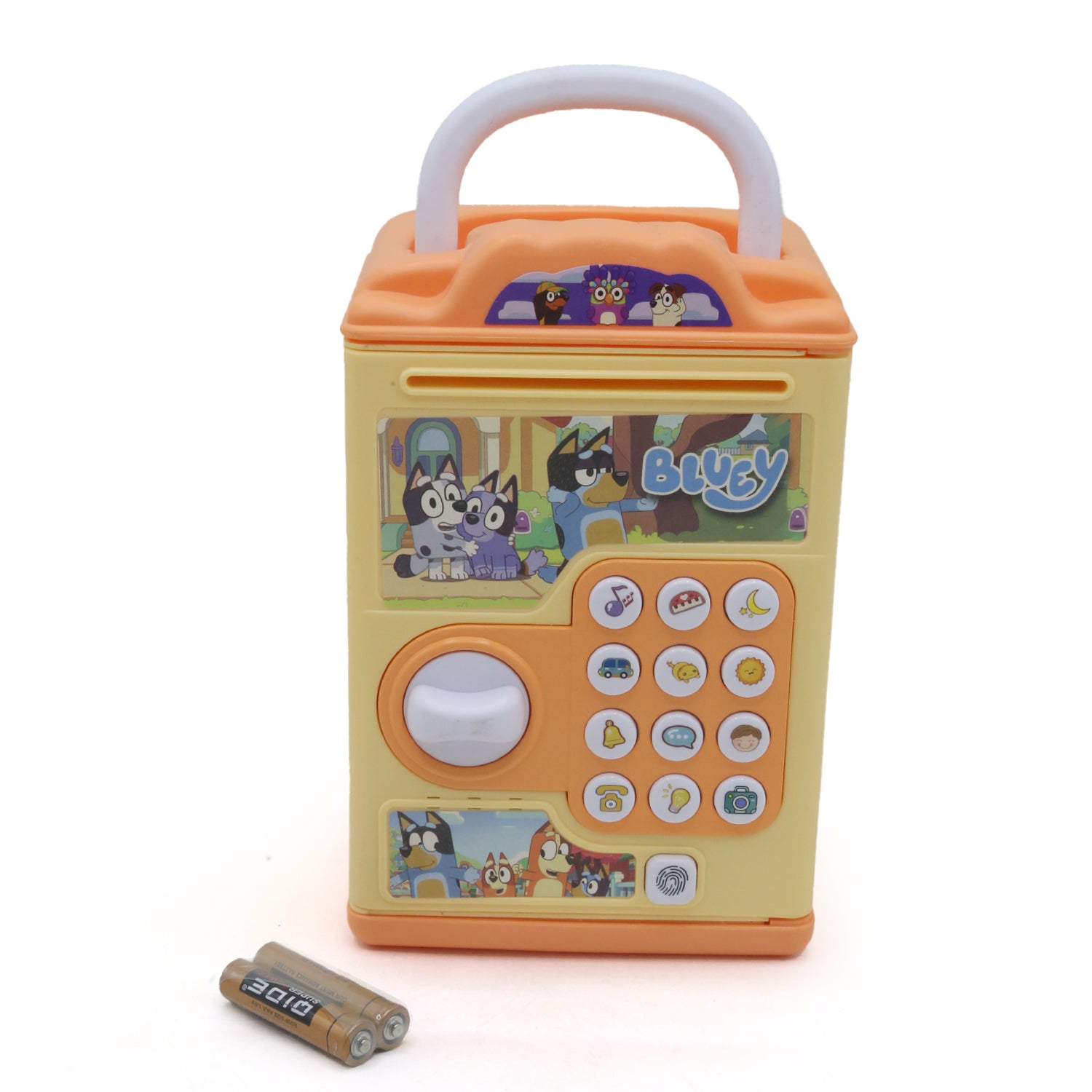 Money Bank - Home Storage Money Box - Orange, Educational Toys, Chase Value, Chase Value