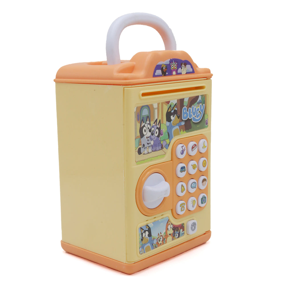 Money Bank - Home Storage Money Box - Orange, Educational Toys, Chase Value, Chase Value