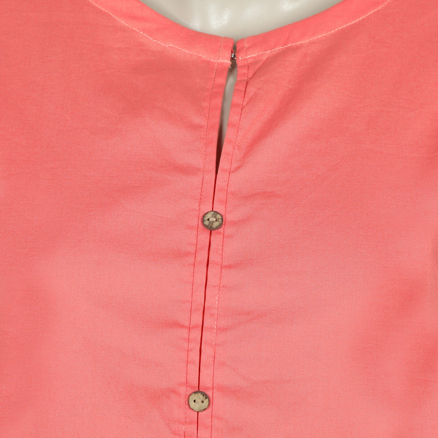 Women's Plain Kurti - Peach, Women Ready Kurtis, Chase Value, Chase Value