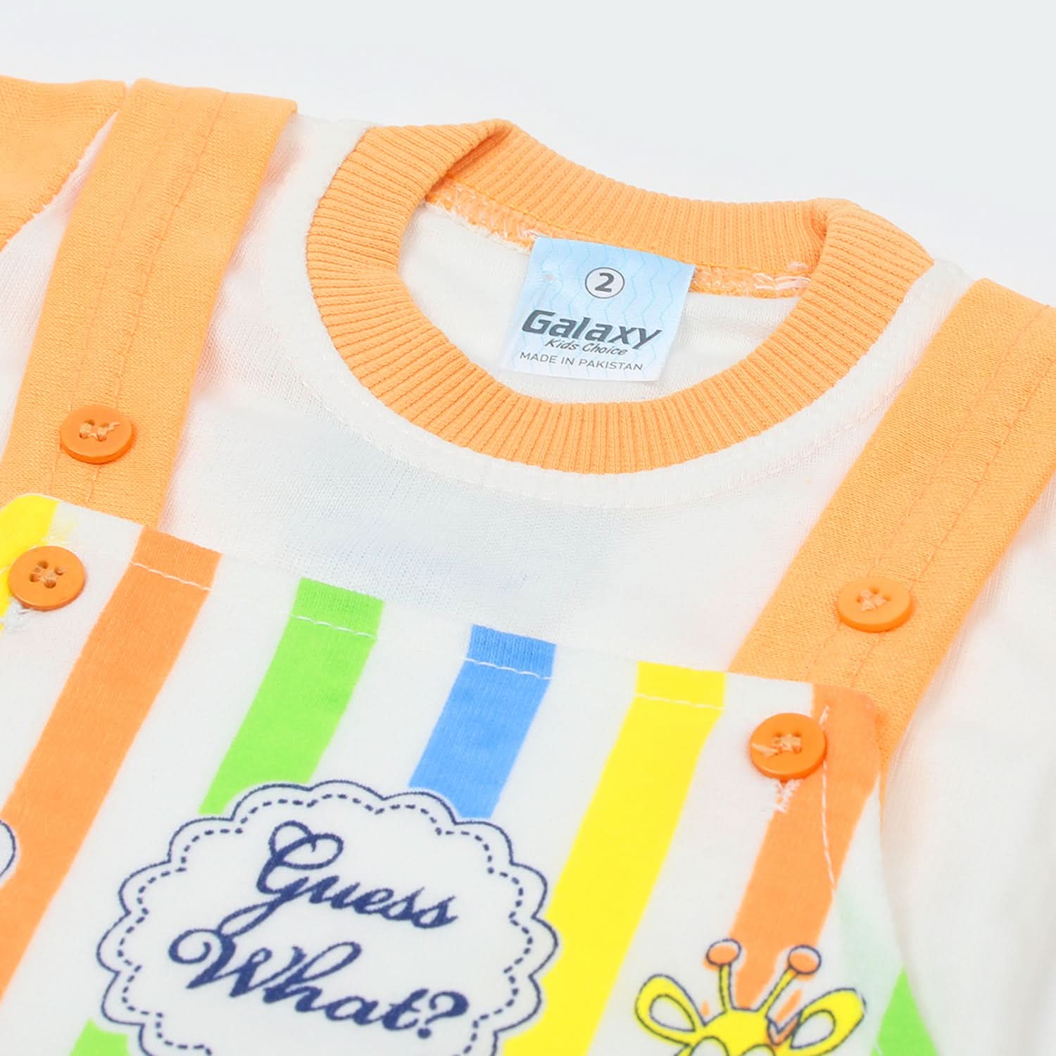 Newborn Boys Half Sleeves Romper - Peach, Newborn Boys Rompers, Chase Value, Chase Value
