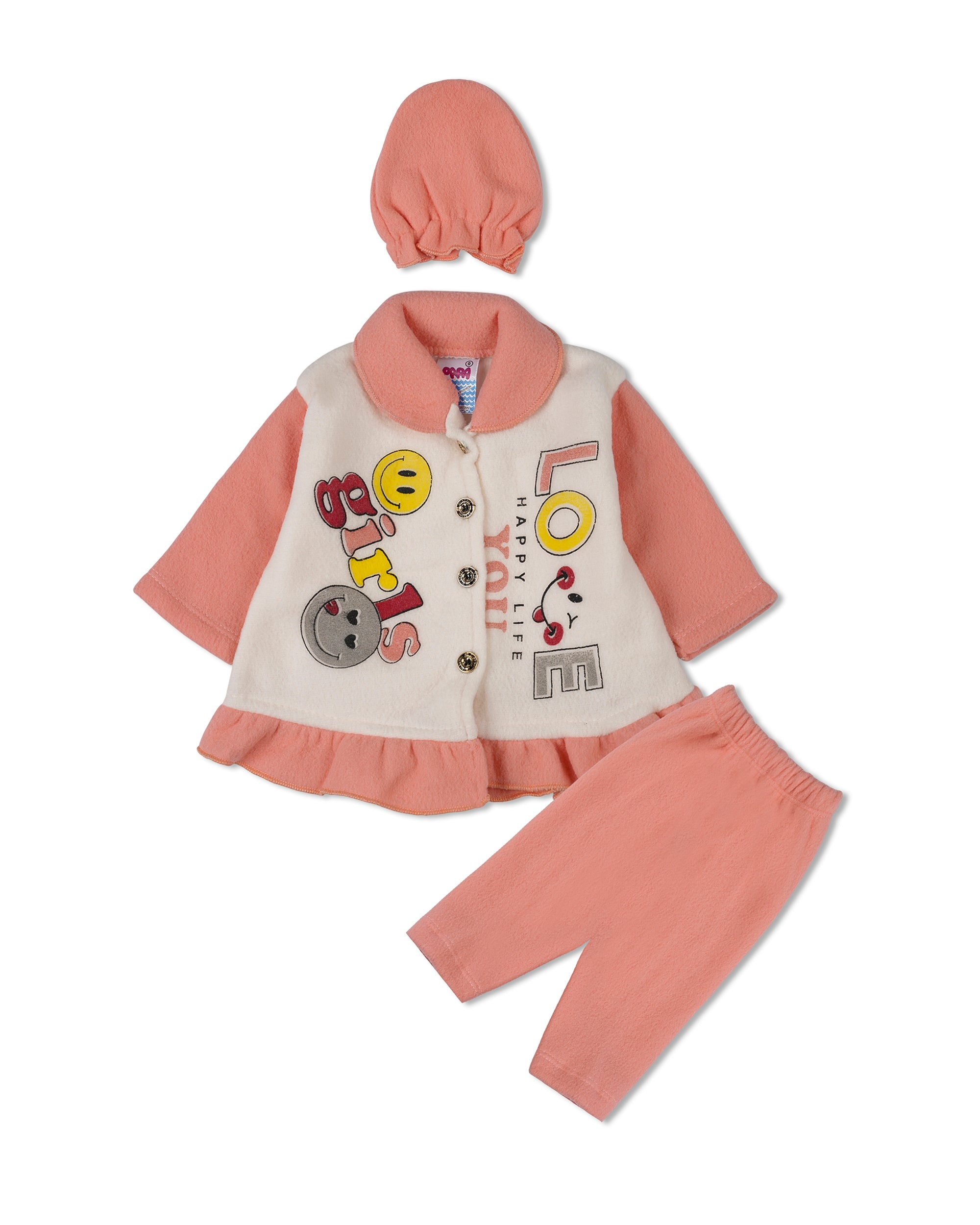 Newborn Girls Full Sleeves Suit, Newborn Girls Winter Sets & Suits, Chase Value, Chase Value