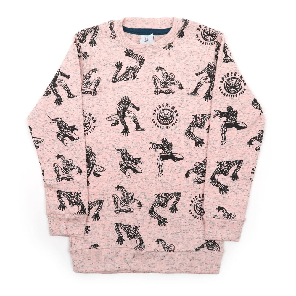 Boys Full Sleeves SweatShirt - Peach, Boys Hoodies & Sweat Shirts, Chase Value, Chase Value