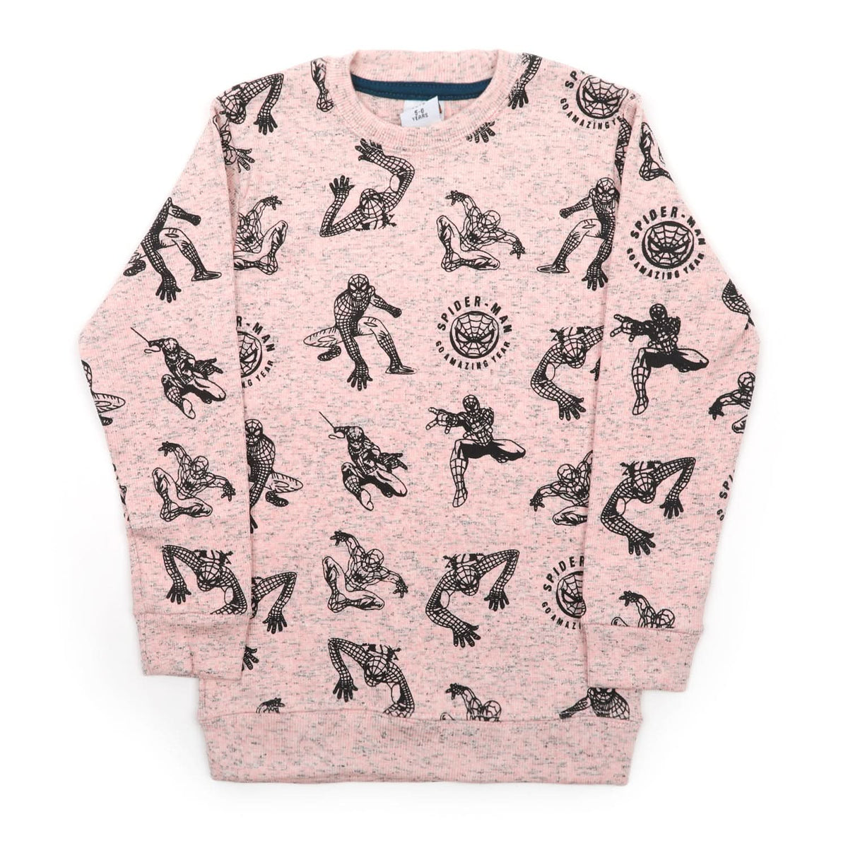 Boys Full Sleeves SweatShirt - Peach, Boys Hoodies & Sweat Shirts, Chase Value, Chase Value
