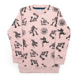 Boys Full Sleeves SweatShirt - Peach, Boys Hoodies & Sweat Shirts, Chase Value, Chase Value