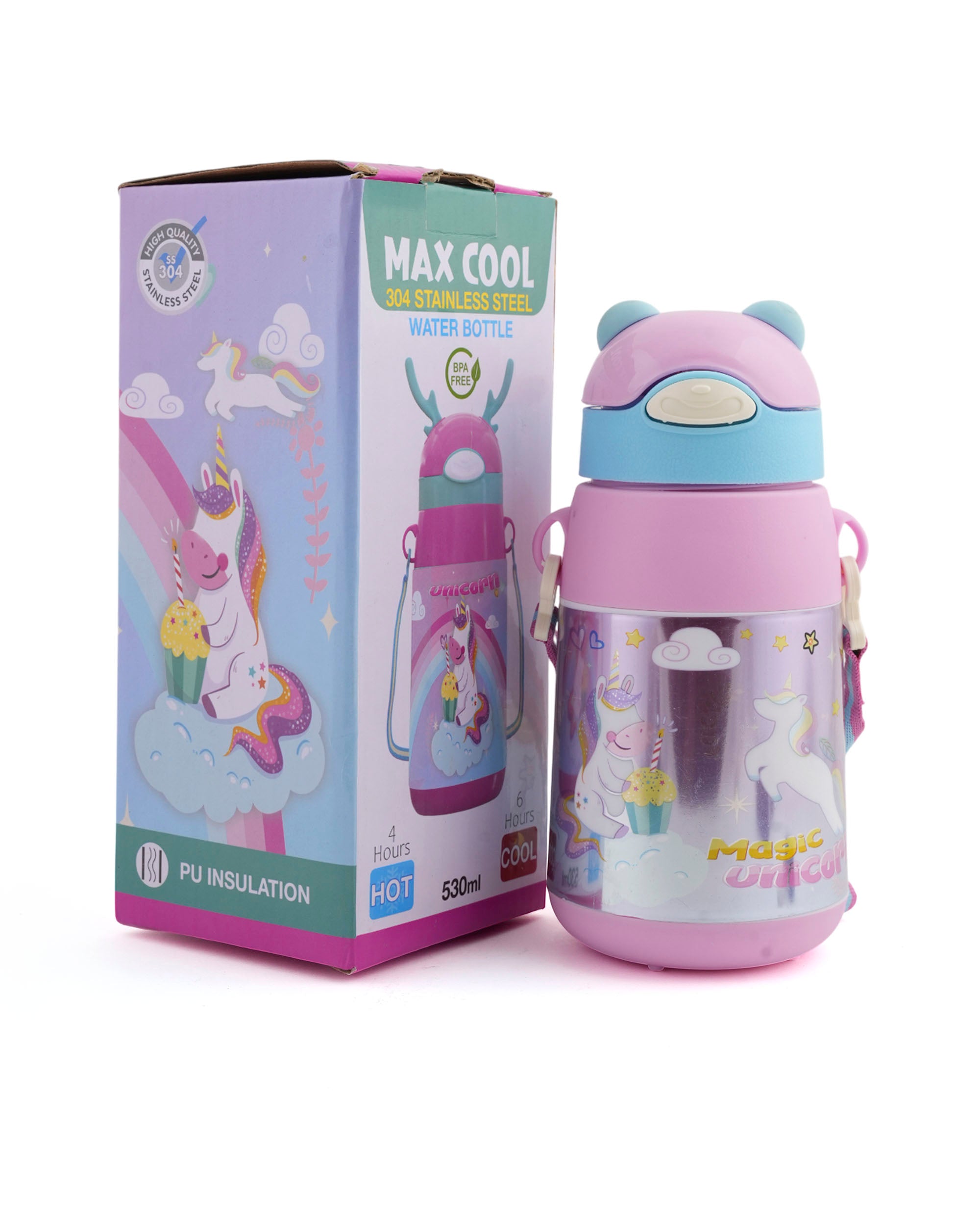 Belli Plastic Max Cool Steel Bottle, Water Bottle, Chase Value, Chase Value