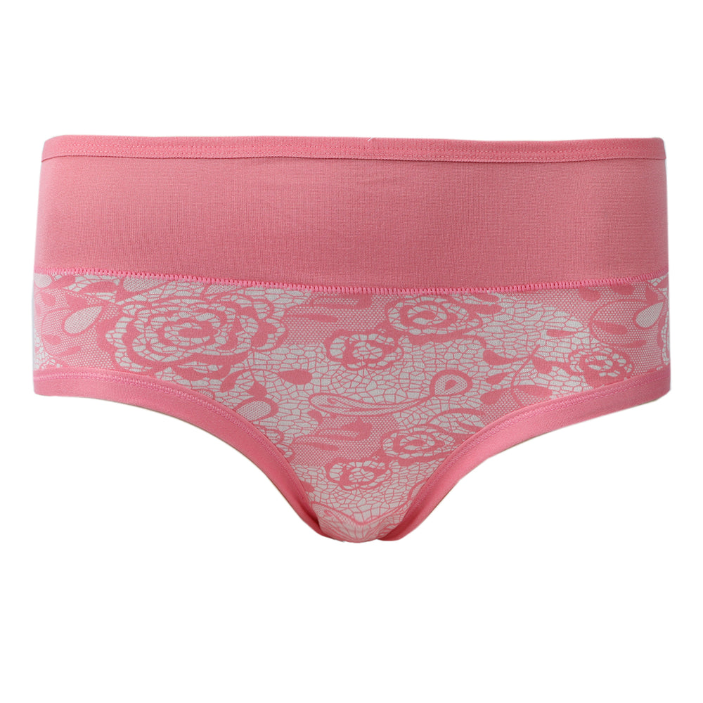 Women's Printed Panty - Pink, Women Panties, Chase Value, Chase Value