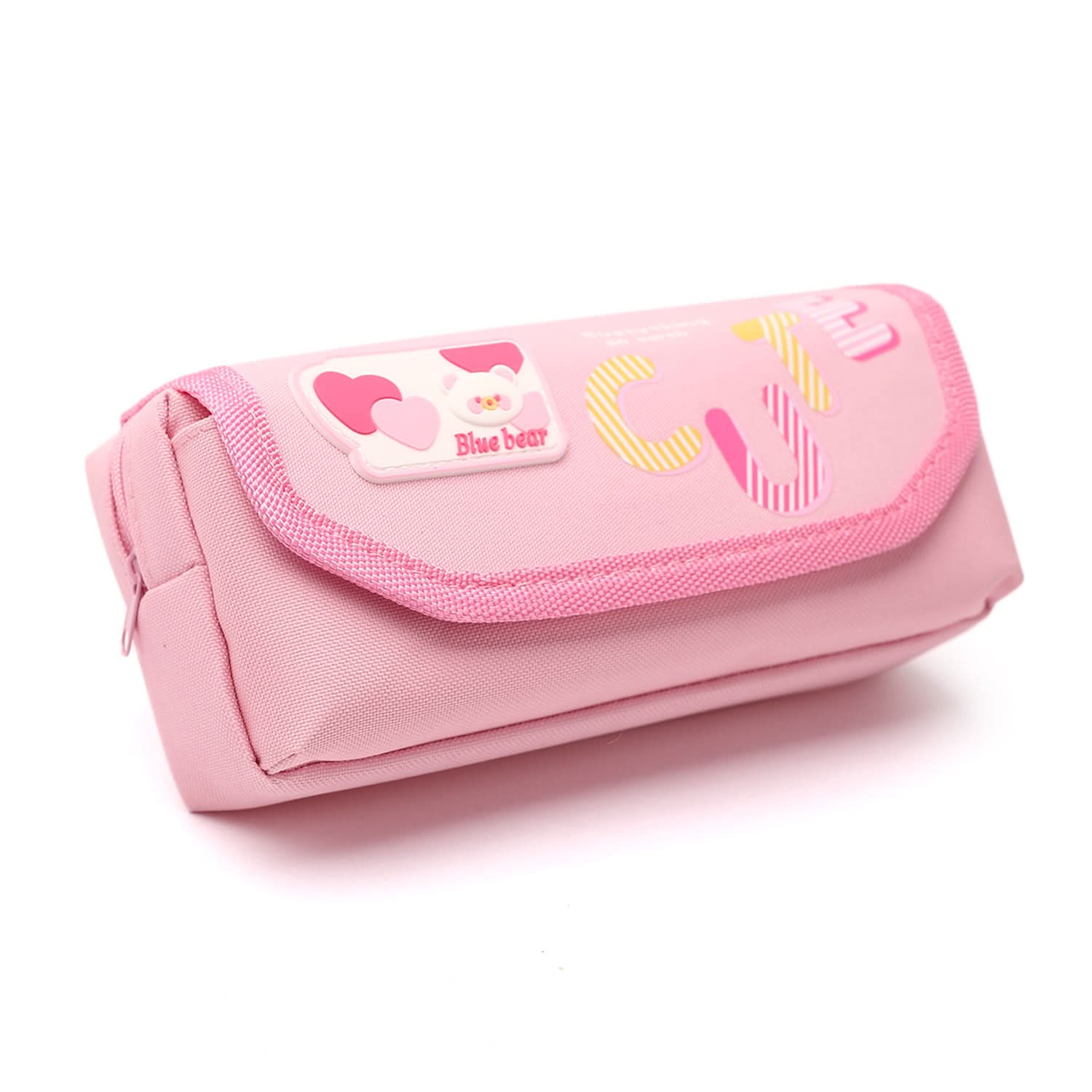 Pencil Pouch Mix Character - Pink, Stationery Pouch & Box, Chase Value, Chase Value