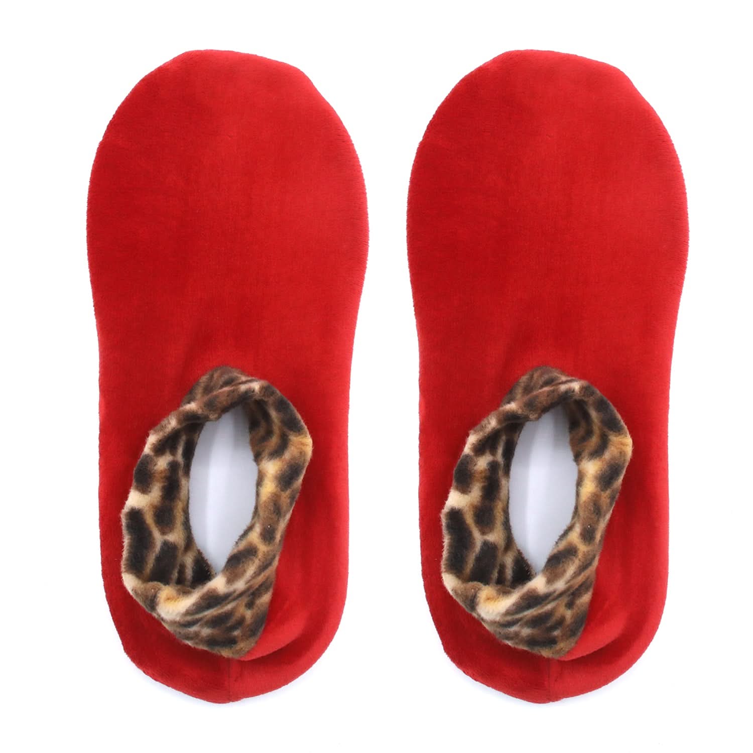 Women's Velvet Boot Socks - Red, Women Socks Stocking & Gloves, Chase Value, Chase Value