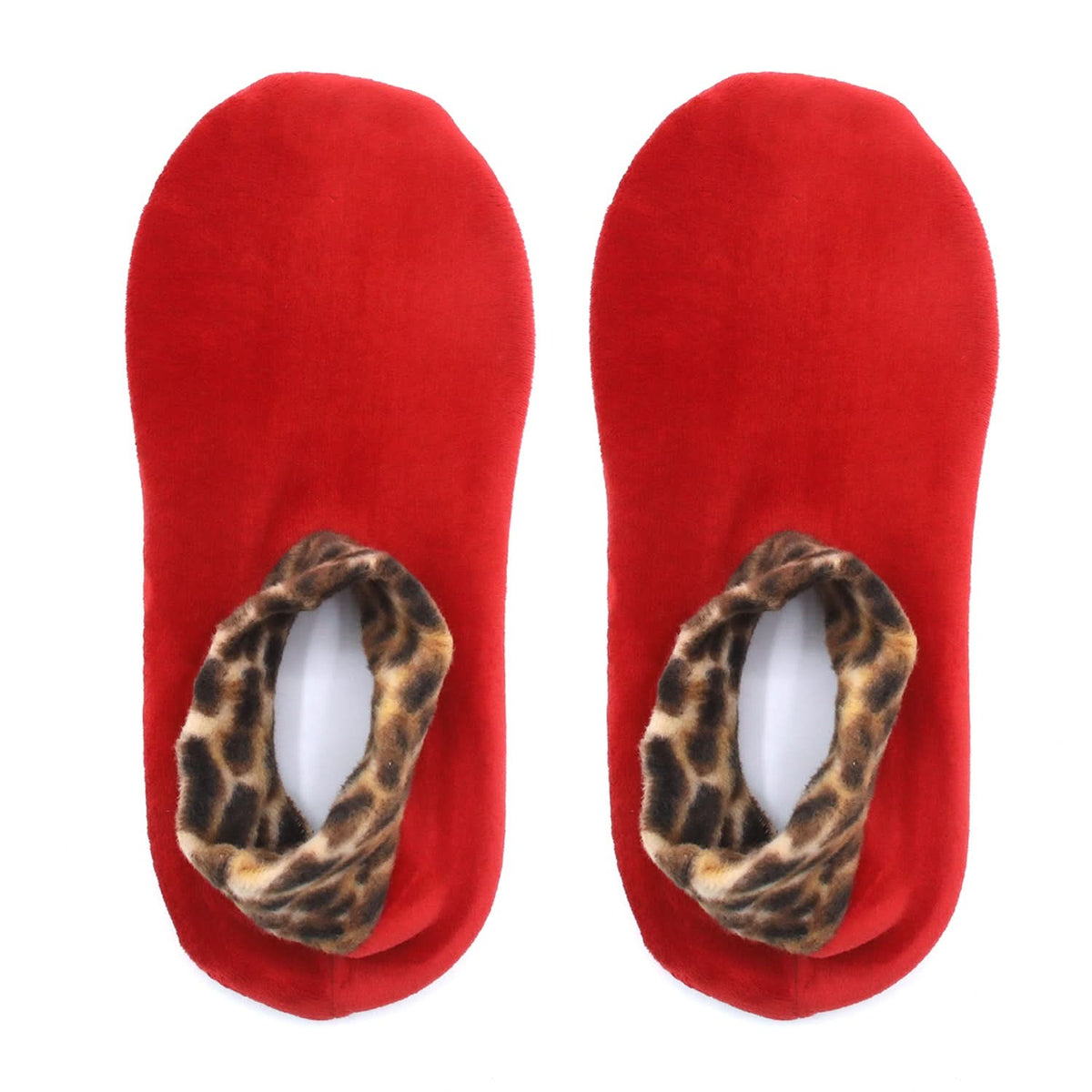 Women's Velvet Boot Socks - Red, Women Socks Stocking & Gloves, Chase Value, Chase Value