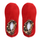 Women's Velvet Boot Socks - Red, Women Socks Stocking & Gloves, Chase Value, Chase Value