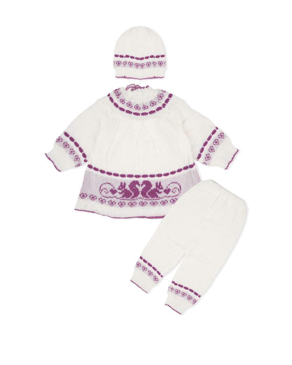 Newborn Girls Irani Suit 3 Piece Set, Newborn Girls Sets & Suits, Chase Value, Chase Value