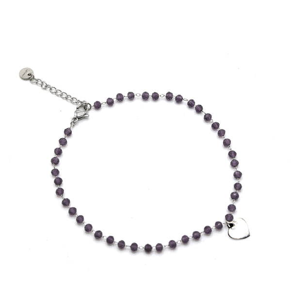 Women's Fashion Anklets - Purple