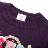 Girls Full Sleeves Sweater - Purple, Girls Sweaters, Chase Value, Chase Value