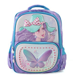 Kids Character Backpack – 18" School Bag with Cartoon Print - Purple, School Bags, Chase Value, Chase Value