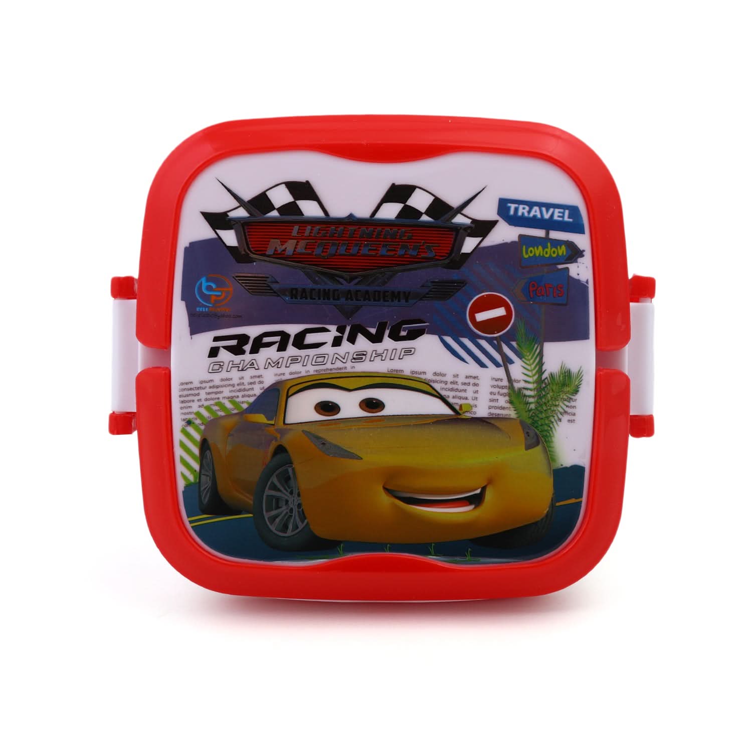 Cartoon Character Square Shape Lunch Box For Kids, Tiffin Boxes & Bottles, Chase Value, Chase Value