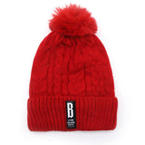 Women's Woolen Cap - Red, Women Caps & Hats, Chase Value, Chase Value