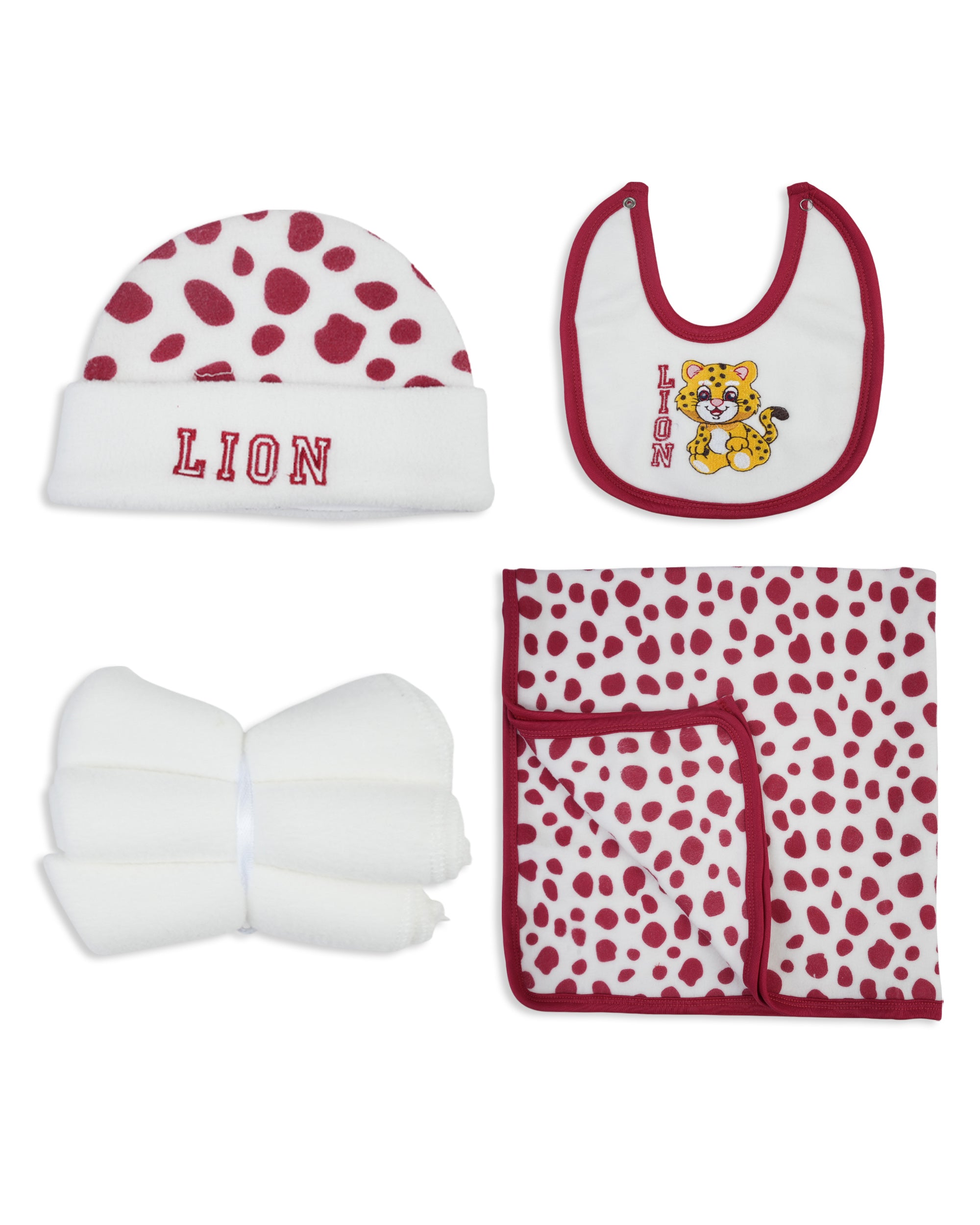 Newborn 9-Piece Hanger Set – Lion, Newborn Gift Set, Chase Value, Chase Value