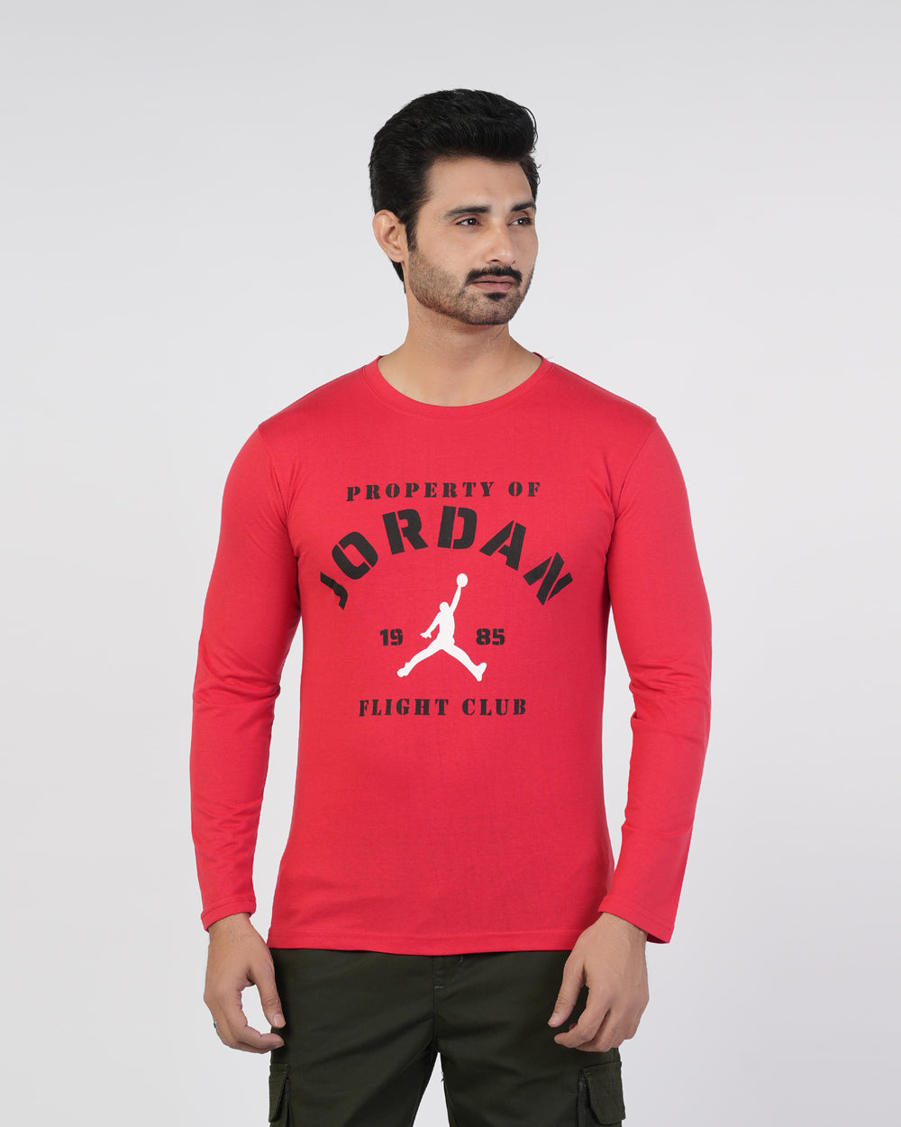 Men’s Printed Full Sleeves T-Shirt, Men's T-Shirts & Polos, Chase Value, Chase Value