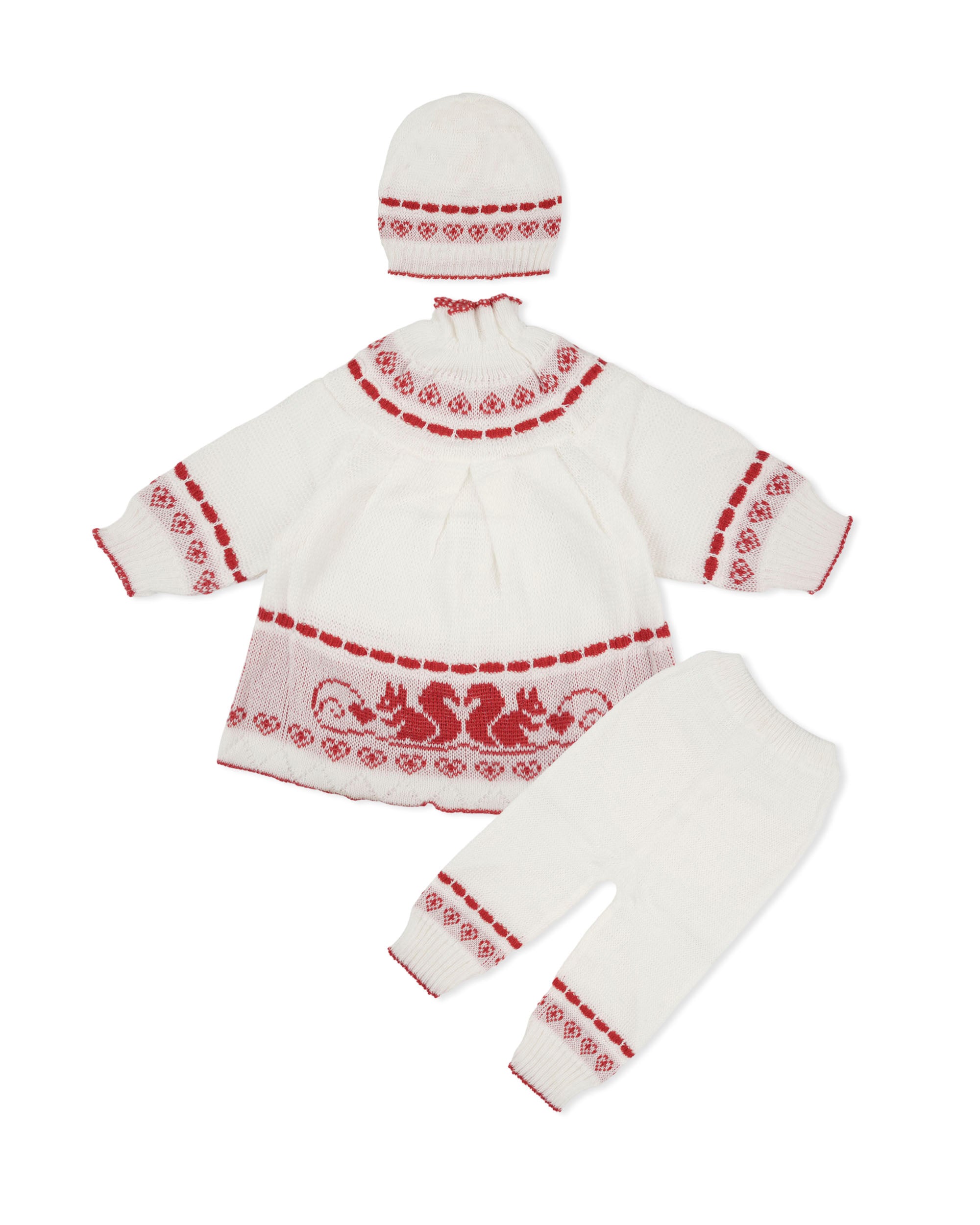 Newborn Girls Irani Suit 3 Piece Set, Newborn Girls Sets & Suits, Chase Value, Chase Value