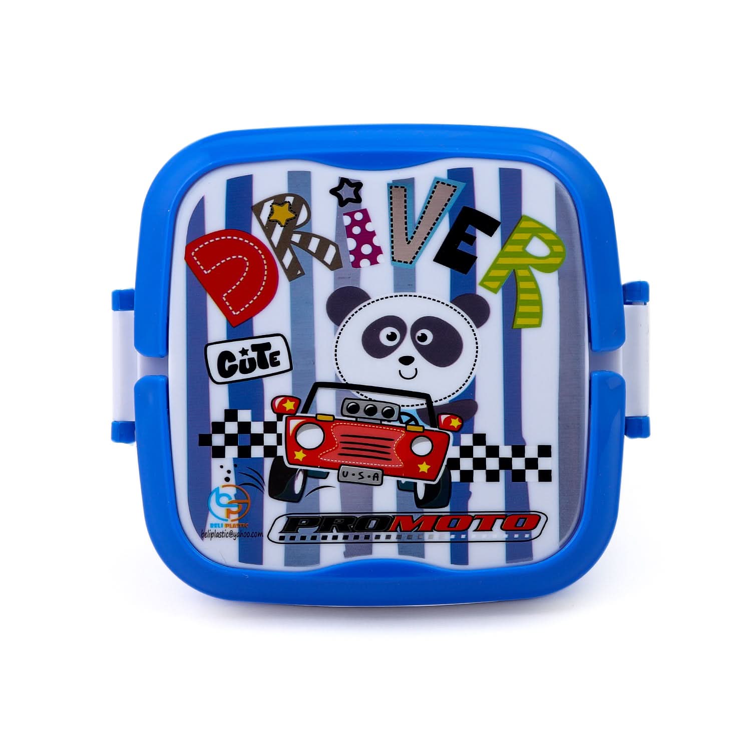 Cartoon Character Square Shape Lunch Box For Kids, Tiffin Boxes & Bottles, Chase Value, Chase Value