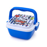 Cartoon Character Square Shape Lunch Box For Kids, Tiffin Boxes & Bottles, Chase Value, Chase Value