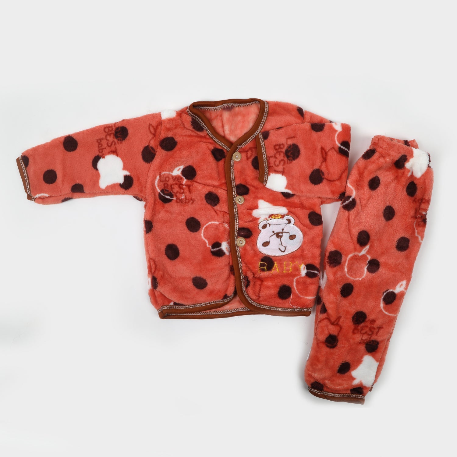 Newborn Boys Full Sleeves Suit - Rust, Newborn Boys Sets & Suits, Chase Value, Chase Value