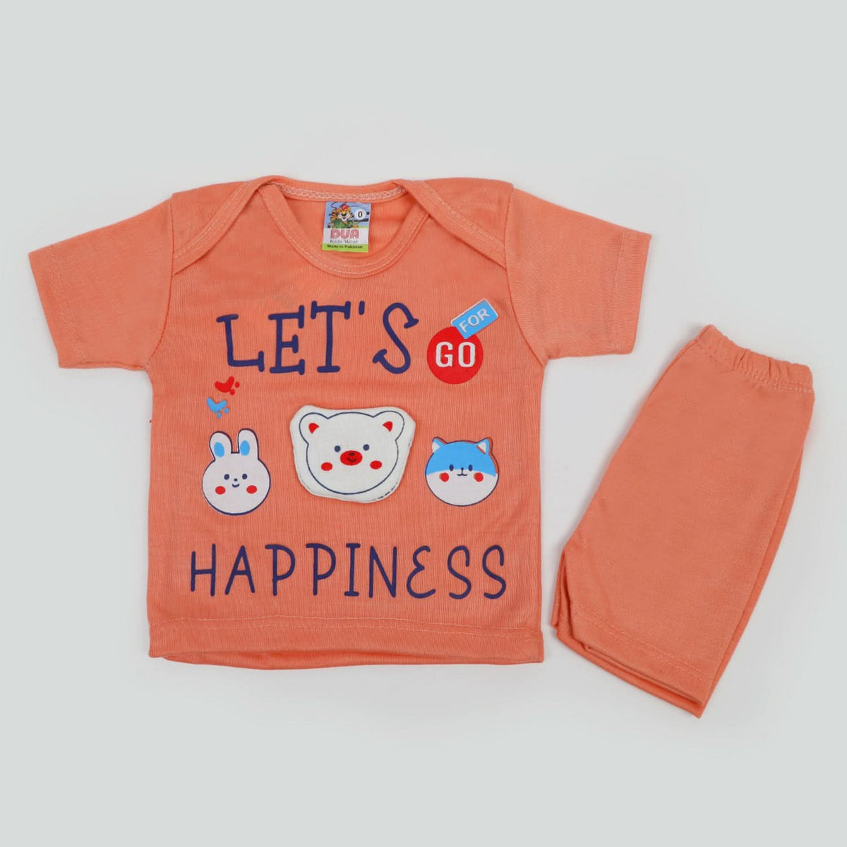 Newborn Boys Half Sleeves Suit - Rust, Newborn Boys Sets & Suits, Chase Value, Chase Value
