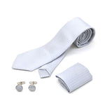 Men's Neck Tie Box - Silver, Men's Tie, Chase Value, Chase Value