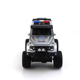 Friction Police Jeep Counter Toy  - Silver, Non-Remote Control, Chase Value, Chase Value