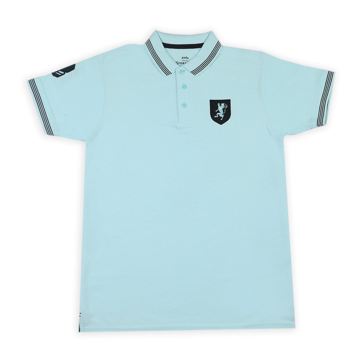 Men's Half Sleeves Polo T-Shirt - Sky Blue, Men's T-Shirts & Polos, Chase Value, Chase Value