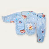 Newborn Boys Full Sleeves Suit - Sky Blue, Newborn Boys Sets & Suits, Chase Value, Chase Value