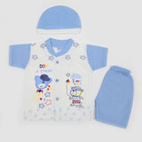 Newborn Boys Half Sleeves Suit - Sky Blue, Newborn Boys Sets & Suits, Chase Value, Chase Value