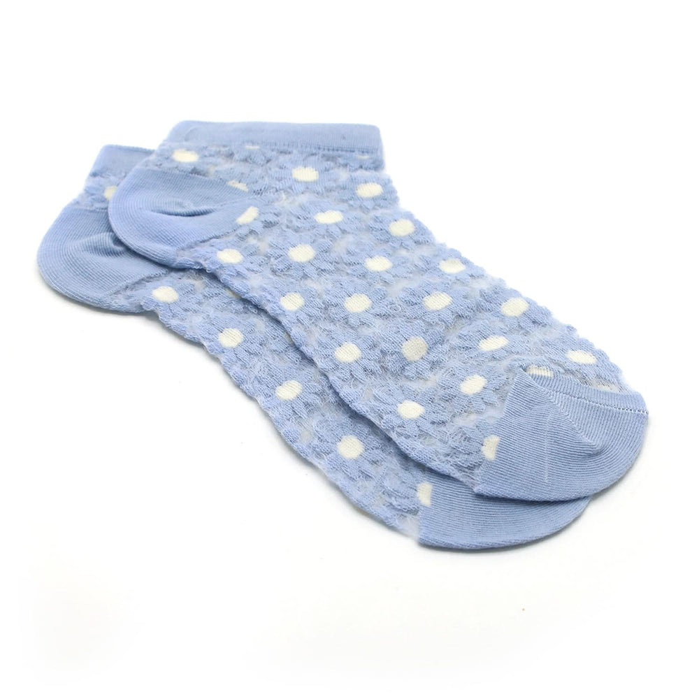 Women's Ankle Socks - Sky Blue, Women Socks Stocking & Gloves, Chase Value, Chase Value